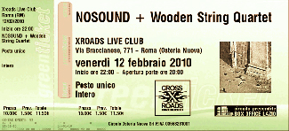 Nosound live